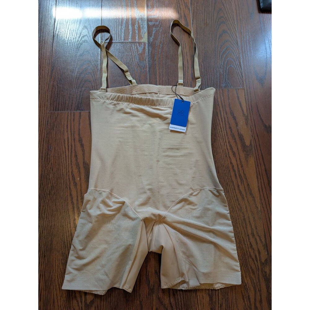 HoneyLove New Nude Shapewear Bodysuit Size 1X Control Undergarment